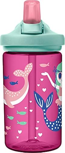 CamelBak Eddy+ Kids Water Bottle 14 Oz - Leak-Proof Straw Bottle With Tritan Renew, Mermaids & Narwhals Design - View #10