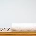 Bare Cotton Luxury Hotel & Spa Towel Turkish Cotton Wash Cloths,White, Piano, Set of 12