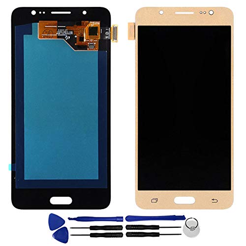 OYOG Replacement for Samsung Galaxy J5 2016 J510FN J510Y Touch Screen Digitizer Assembly LCD Display (No Bezel Frame) (Golden)