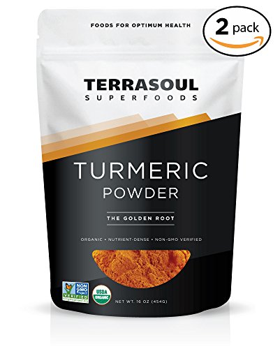 Terrasoul superfoods organic turmeric powder, 2 pounds