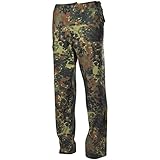 MFH BDU Combat Trousers Ripstop Flecktarn