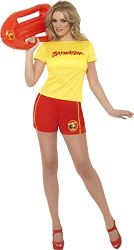 ONLYuniform New Film & TV Baywatch Beach Licensed Complete Costume Ladies Outfit Fancy Dress