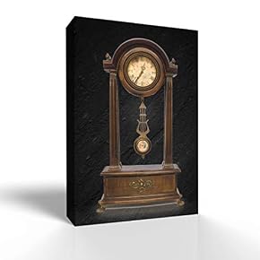 Vintage Clock Pictures Home Wall for Bedroom Living...