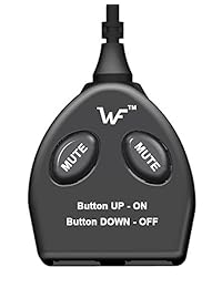 Teléfono Formación adaptador divisor + Botón de silencio para auriculares para Nortel meridican, norstar, Avaya, ashtra, Mitel, Polycom, GE y otros IP Phone