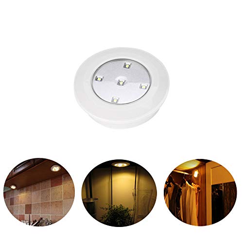 Akabsh Wireless Remote Control Lights LED Touch Night Light 4PCS 2.4G Remote Control a Cemote Control up to 24 Lights