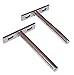 2 Invisible Floating Shelf Brackets - Completely Hidden - Flush Mount - Low Profile - Invisible Supports for Any Type of Shelf - Hardened Steel Blind Supports 5-8