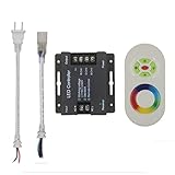 JOYLIT AC 110 220V Wireless LED Controller RF Touch Panel RGB Remote Controller for RGB LED STRIP LIGHT