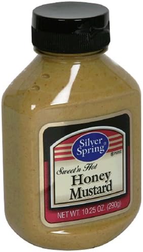 Silver Springs Honey Mustard, 10.25-Ounce Squeeze Bottles (Pack of 9)