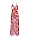 BIUBIU Women's Floral Chiffon Flowy Summer Maxi Party Beach Dress S-3XL