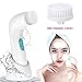 3Pcs Body Facial Cleansing Brush Head Replacement for ETEREAUTY 5 in 1 Waterproof Body Facial Brush