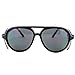 TITUS G35 Retro Aviator Z87 Sunglasses Eye Protection w/Side Shield Motorcycle Shooting DOT ANSI CE Approved Safety Glasses (Smoke)