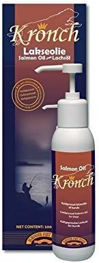 Lakse Kronch 100% Cold Pressed Wild Salmon Oil for Cats &amp; Dogs 17.6 oz by Lakse Kronch