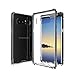 GPEL Designed for Galaxy Note 8 Case 3-Layer Protection 6H Scratch Resistant Ultra Clear Hard Acrylic Back Shock-Absorbing Inner TPE and Rubberized Edges for Better Grip