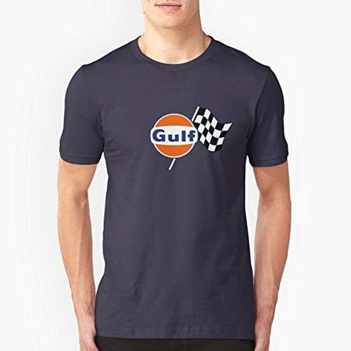 Gulf Racing checkered Slim Fit TShirtT shirt Hoodie for Men, Women