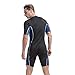 Unisex Short Sleeve 2MM Neoprene Wetsuit Men For Surfing One piece Triathlon Scuba Diving Spearfishing Wetsuit women Surfing (1032 Men, L)