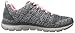 Skechers Sport Women's Flex Appeal 2.0 Fashion Sneaker, Charcoal/Coral Knit, 9.5 M US
