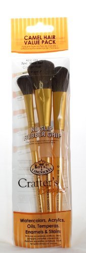 Brush Set Camel 3/Pkg-Mop