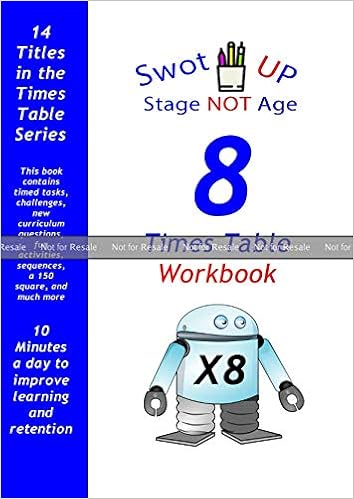 Proof 8x Table Workbook 8 Times Table Practice Book Amazon Co