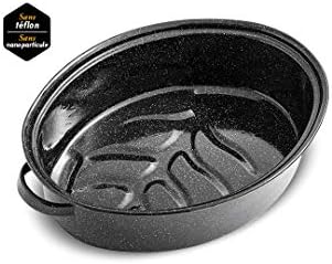 Roaster grand modèle de Warmcook / Cocotte à enfourner 46 x 31 x 19 cm Acier émaillé - Cuisine A Vivre Roaster grand modèle de Warmcook / Cocotte à enfourner 46 x 31 x 19 cm Acier émaillé