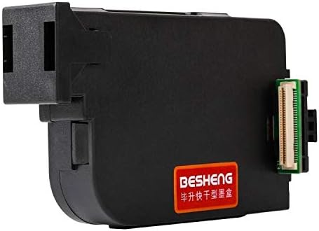 Besheng Original Handheld Ink Cartridge Replacement for Handheld Inkjet Printer (Black,Red,Yellow,Blue,Green,White)-(Yellow)