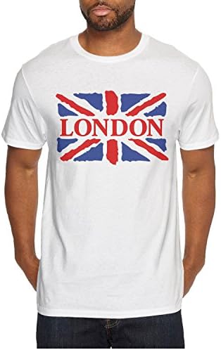 London Flag Art Man's Fashion Comfortable Soft T-Shirts