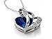 Star K Sterling Silver 12mm Large Double Heart Pendant