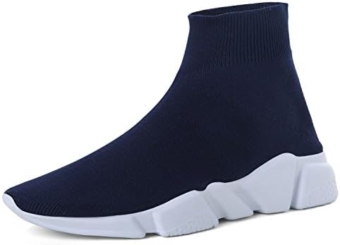 MEILUO Men's Knitted Vamp Height Increasing Breathable Walking Shoes 40 M EU / 8 D(M) US