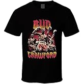 Terence Bud Crawford Boxing Champ 90s Style Hip Hop Distressed Look T Shirt