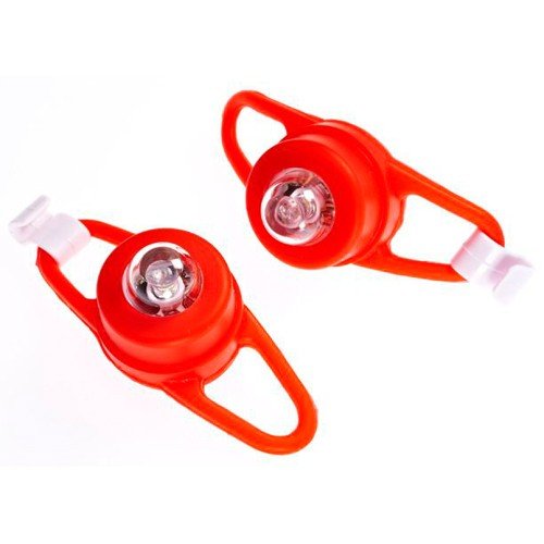 Buggy Lights - Flashing Stroller Safety Lights (Red)