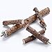 SONYANG Bird Perch Parrot Nature Wood Stand Activity Branch Stand Bite Toy Natural Birdcage Platform pet Toys Playground for Cockatiel Parakeetthumb 2