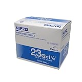 NIPRO HYPODERMIC NEEDLE 23g x 1 1/2