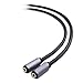 Cable Matters 3.5mm Stereo Y Splitter Audio Cable/Audio Splitter Cable in Black - 8 inches
