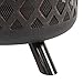 Best Choice Products Outdoor 36-inch Firebowl Fire Pit Stove w/Bronze Finish and Flame Retardant Spark Arrestor, Black