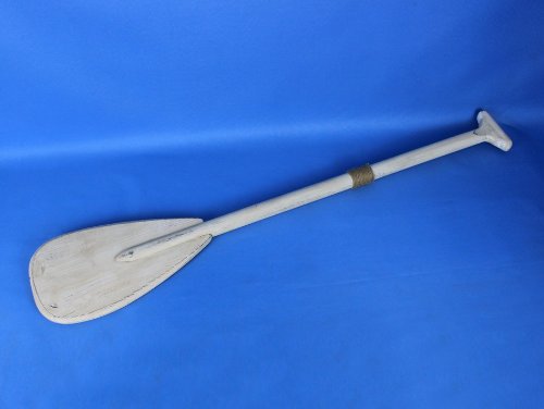 Wooden Rustic Whitewash Paddle 36" - Rustic Paddle - Wooden Paddle - Thumbnail 6