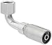 EATON Weatherhead Coll-O-Crimp 06U-668 90 Degree Female Swivel Tube Elbow Fitting, SAE 37 Degree, Low Carbon Steel, 3/8