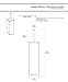 Gatco 1489 Elegant Square Toilet Brush Holder, Satin Nickel