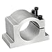 80mm CNC Spindle Motor Mount Bracket Clamp for 1.5kw 2.2kw CNC Engraving Milling Machine Spindle Clamp Bracket 3 Screws