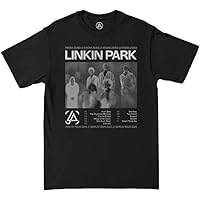 Linkin Park from Zero Blurry Portrait Tour Tee, Washed Black