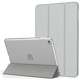 MoKo iPad Mini 4 Case - Slim Lightweight Shell Stand Cover with Translucent Frosted Back Protector for Apple iPad Mini 4 7.9 inch 2015 Release Tablet, SILVER (with Auto Wake / Sleep)