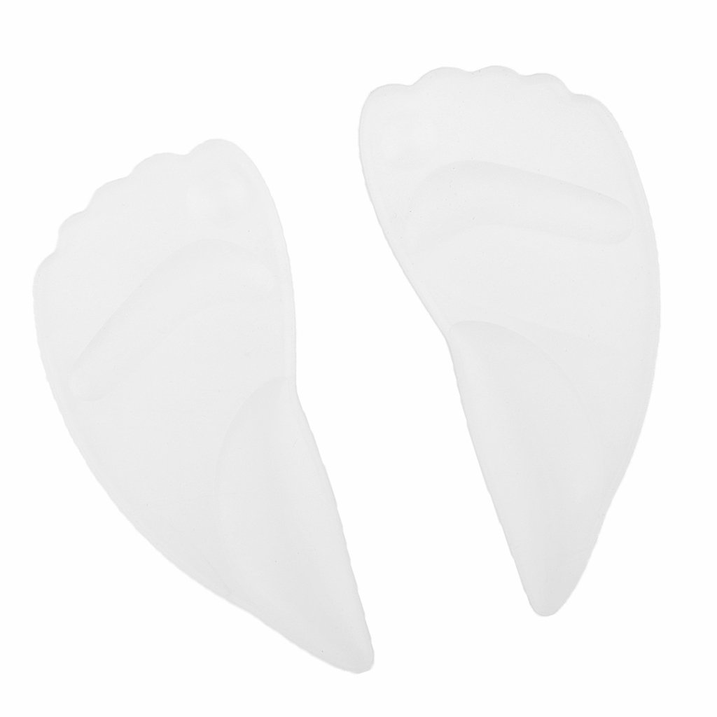 phenovo 1 pair adhesive shoe inserts arch pad insole forefoot pad for heels