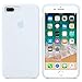 Opshell Soft Silicone Case Cover for Apple iPhone 8 Plus (5.5inch) Boxed- Retail Packaging (SkyBlue)