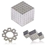 LYiUP Magnetic Cube 5MM 216pcs Magnets Sculpture Building Blocks Fidget Gadget Toys for Intelligence Learning Office Stress Relief Toys for Adults