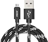 Agoz Braided Micro USB Fast Charger Cable Cord for