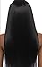 Outre Brazilian Boutique Half Wig Sleek Pressed [ #1B ]