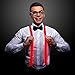 Red LED Light Up Suspenders