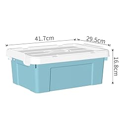 Cetomo Storage Bins on Handle, Storage Box, Plastic