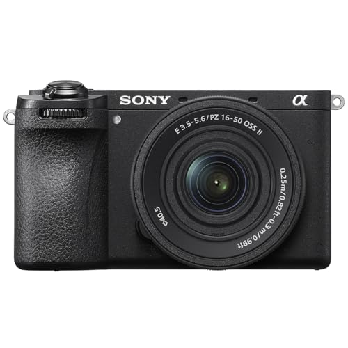 Sony Alpha 6700 – APS-C Interchangeable Lens Camera with 26 MP Sensor, 4K Video, AI-Based Subject Recognition, Log Shooting, LUT Handling and E PZ 16-50mm F3.5-5.6 OSS II Zoom Lens, ILCE6700K/B