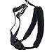 Yuppie Puppy Medium Black Anti Pull Mesh Dog Harness Neck Sizes 10