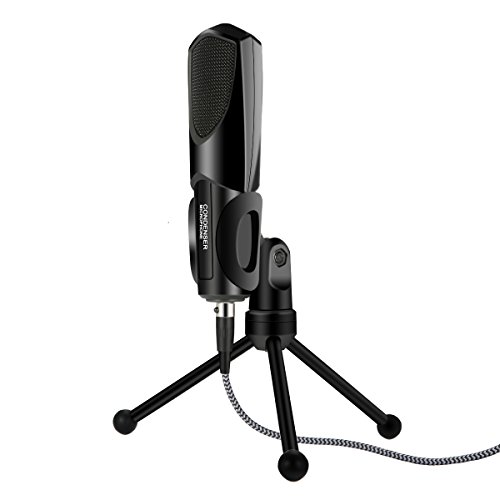 Pc microphone, elegiant plug & play streaming live …