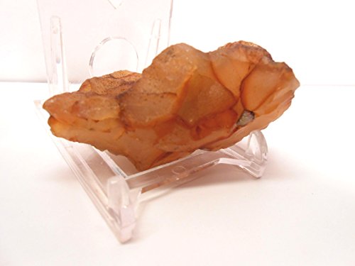 Rock Tumbler Gem Refill Kit New Mexico Golden "Luna" Agate Rough 8oz